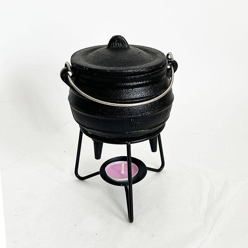 وسط 1/8 #   مرجل من الحديد الز - مراجعة Cast Iron Tetsubin وسعره